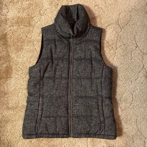 Old Navy heavyweight herringbone wool vest